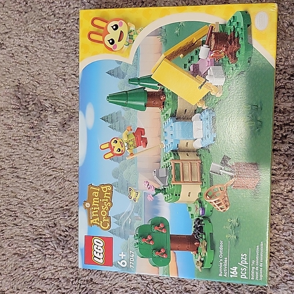 LEGO Animal Crossing Bunnie's Outdoor Activities Set 164 Pcs